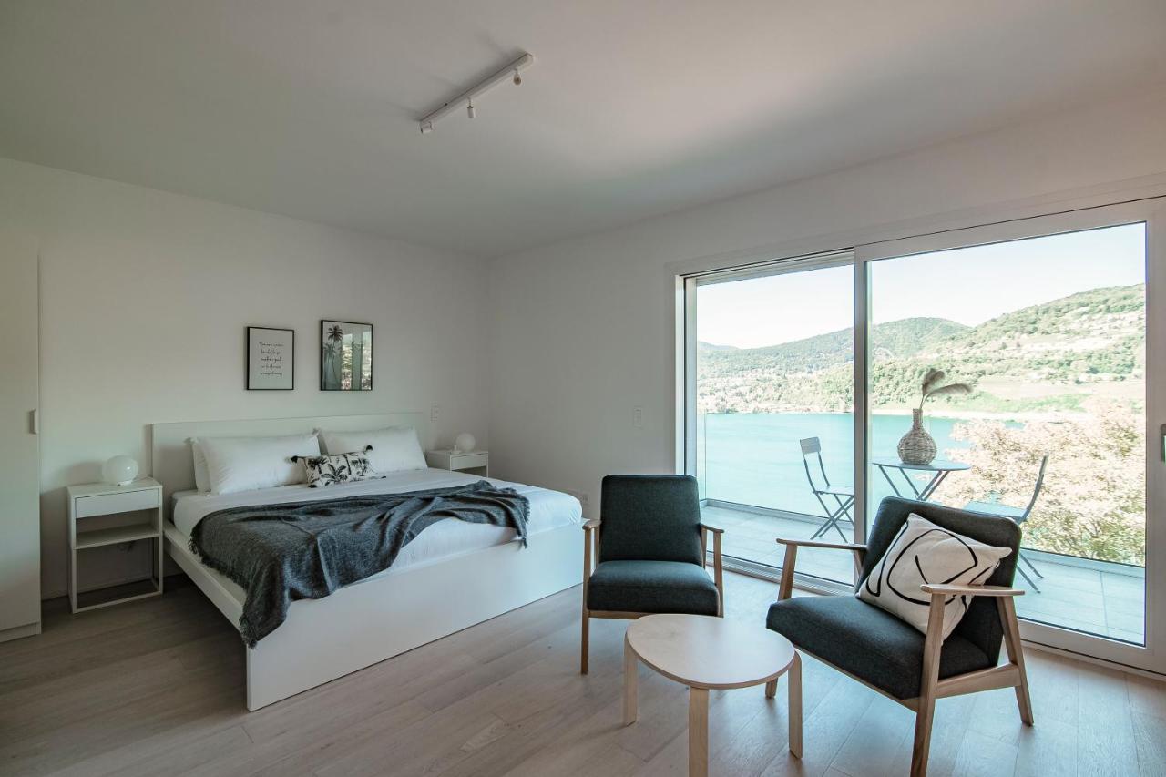 La Palma 1 By Quokka 360 - Modern Panoramic Lake View Flat Montagnola Εξωτερικό φωτογραφία